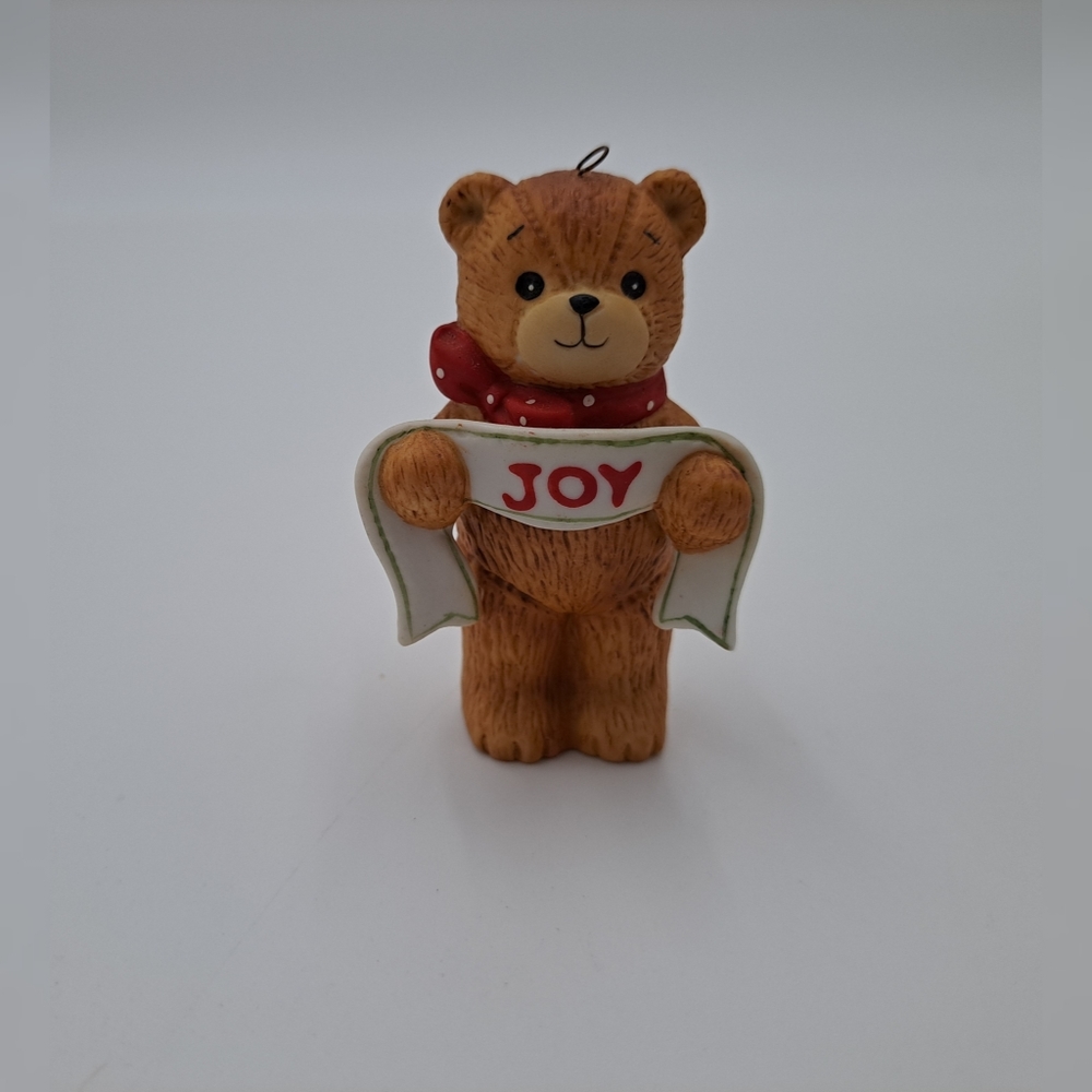 1982 Enesco Joy Bear ornament Lucy and Me